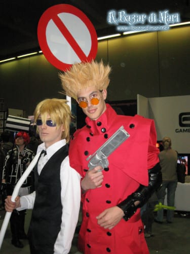 Cosplay e Vash ("Trigun")