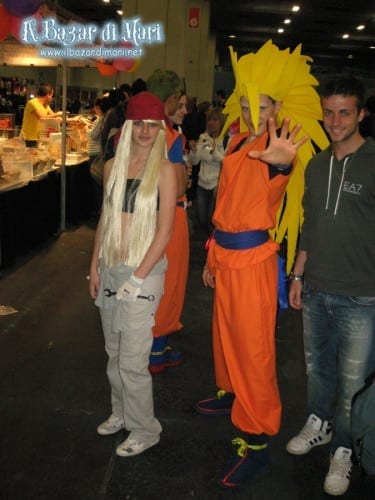 Winry ("Full Metal Alchemist") e Goku ("Dragonball")