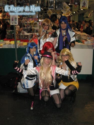 gruppo cosplay