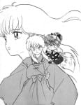 Inuyasha, Shippo e Kagome