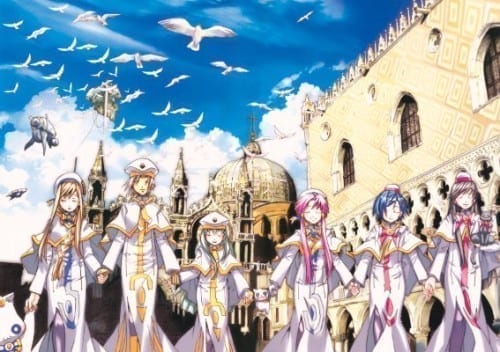 Tutte le undine/gondoliere del manga