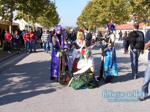 gruppo cosplay