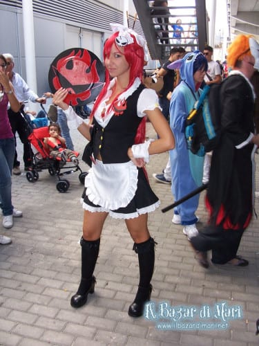 Yoko in versione cameriera ("Gurren Laggan")