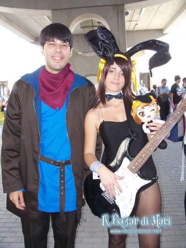 Merlin con Haruhi ("La malinconia di Haruhi Suzumiya")