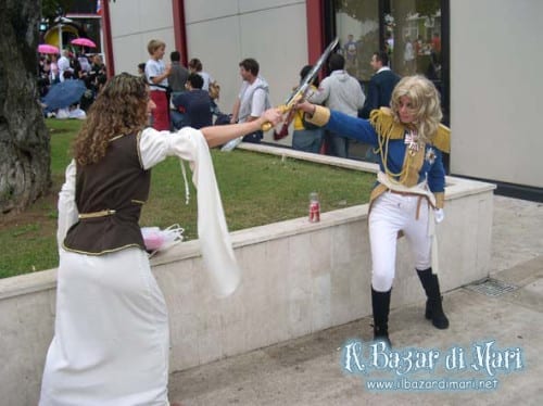 Duello tra Eowyn e Oscar! ("Il Signore degli Anelli" e "Lady Oscar")