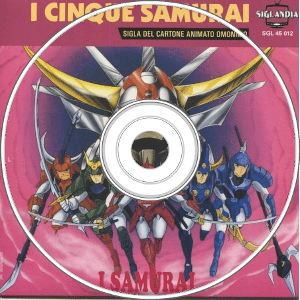 testo sigla italiana – I CINQUE SAMURAI – SAMURAI TROOPER